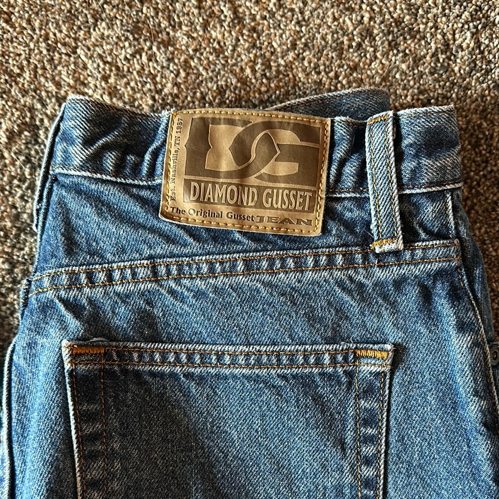 Women's Straight Leg Jeans - Blue